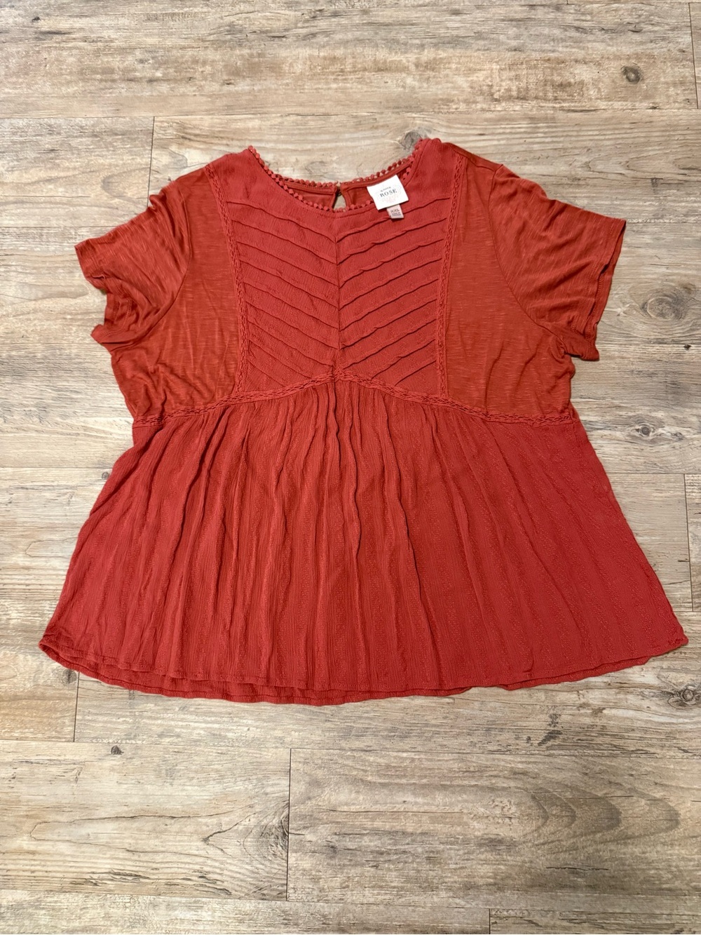 Knox Rose Women's Rust Blouse